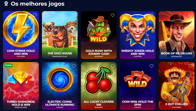 seleção dos melhores jogos de slot para jogar em casino online